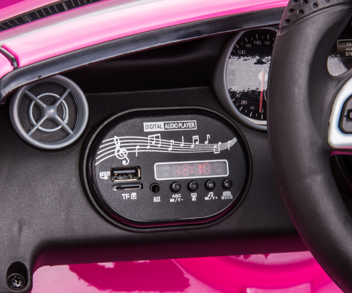 Samochód elektryczny dla dzieci Milly Mally Mercedes-Benz SLC Pink 5911 (5901761129755) - obraz 11