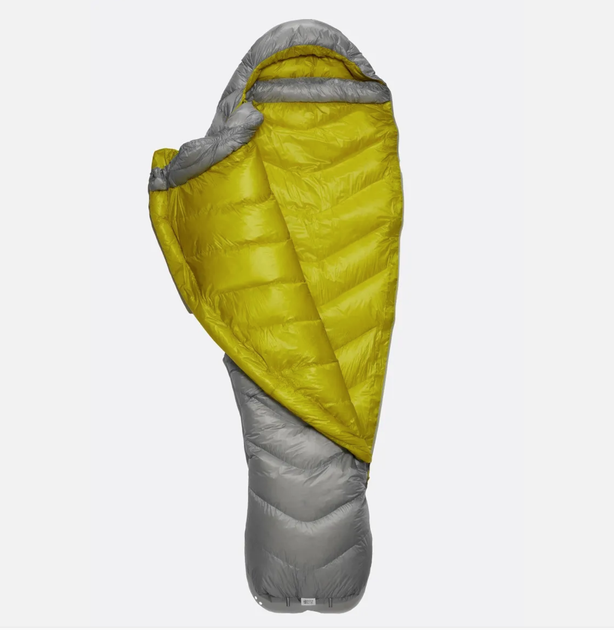 Спальный мешок Rab Mythic 600 Regular, (-12°C), 185 см - Left Zip, Cloud (RB QSI-46-CLO-REG-LZ) - изображение 3