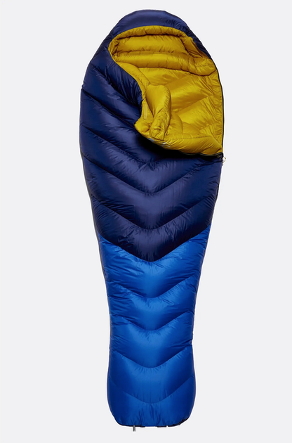 Спальный мешок Rab Neutrino 800 Regular, (-22°C), 185 см - Right Zip, Nightfall Blue (RB QSM-94-NFB-REG-RZ) - изображение 2