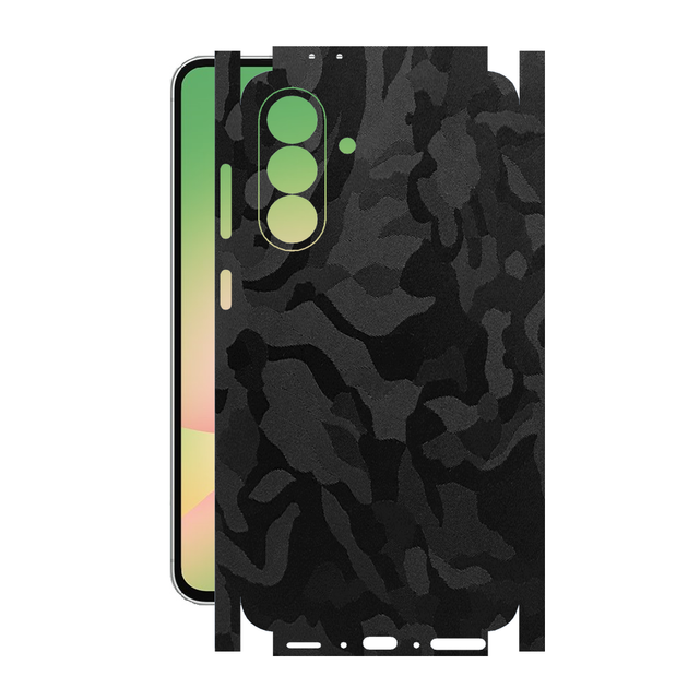 Захисна плівка StatusSKIN Samsung Galaxy A56 5G (A566) Корпус Вініл Камуфляж чорний - Фото 1 Захисна плівка StatusSKIN Samsung Galaxy A56 5G (A566) Корпус Вініл Камуфляж чорний - зображення 1