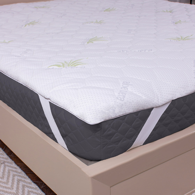 Наматрацник MirSon №1045 Alberto Тенцель Aloe Vera 70х140 см від Rozetka на платформі USKIDKA Акція на Наматрацник MirSon №1045 Alberto Тенцель Aloe Vera 70х140 см від Rozetka