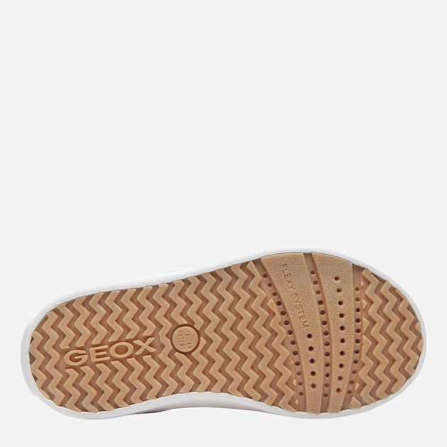 Trampki dziecięce dla dziewczynki sznurowane Geox J02D5B007BC-C1002 33 Białe (8056206055605) - obraz 5