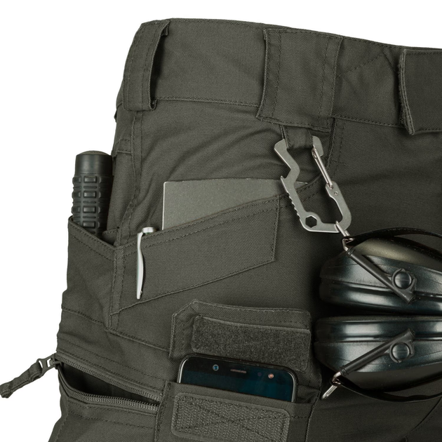 Брюки Helikon UTP PolyCotton Canvas - Taiga Green, Taiga Green, W34/L32 - изображение 4