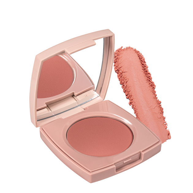 Румяна водостойкие компактные Neverti Creamy Dimension Waterproof Blush 6 г (NP203), 002 Antique Rose Розово-бежевые - изображение 2