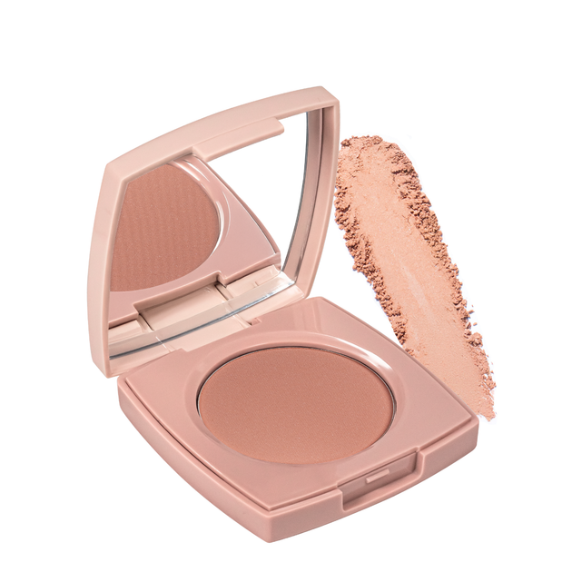 Рум'яна водостійкі компактні Neverti Creamy Dimension Waterproof Blush 6 г (NP203), 001 Frosted Pink Світло-рожеві - Фото 2 Рум'яна водостійкі компактні Neverti Creamy Dimension Waterproof Blush 6 г (NP203), 001 Frosted Pink Світло-рожеві - зображення 2