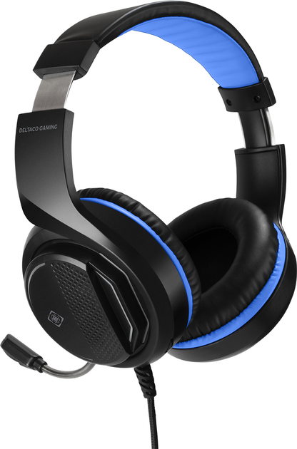 Słuchawki Deltaco Gaming Headset for Sony Playstation 5 Black (GAM-127) - obraz 3