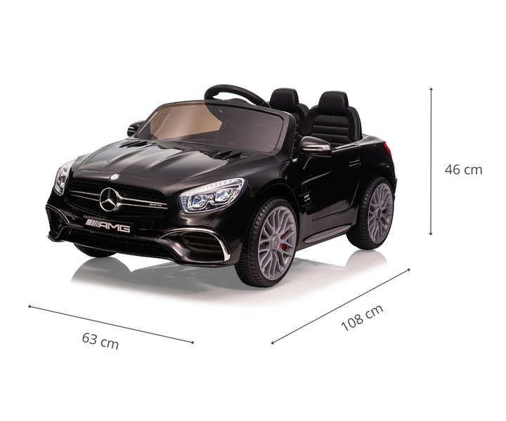 Samochód elektryczny dla dzieci Milly Mally Mercedes-Benz SL65 AMG Black 5722 (5901761129250) - obraz 15