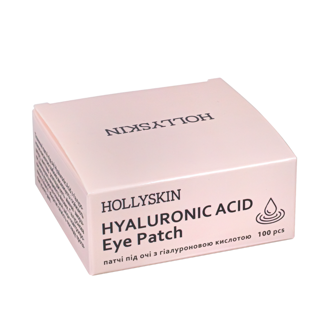 Патчи для кожи вокруг глаз Hollyskin Hyaluronic Acid Eye Patch с гиалуроновой кислотой, 100 шт. - изображение 3