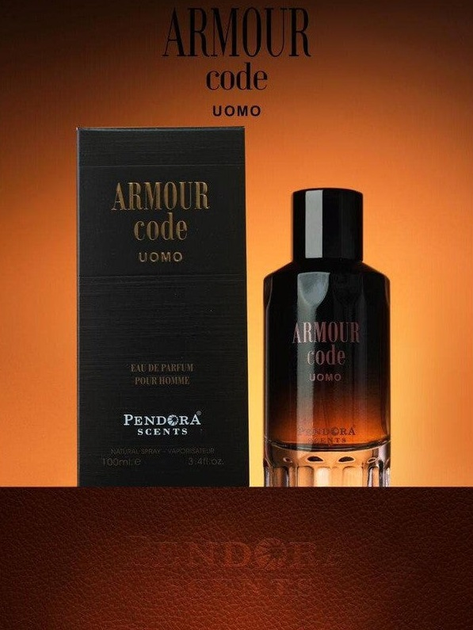 Woda perfumowana męska Pendora Scents Armour Code Uomo 100 ml (6423080726440) - obraz 3