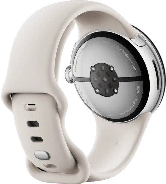 Смарт-годинник Google Pixel Watch 3 41 mm Silver Porcelain (GA05735-DE) - зображення 3