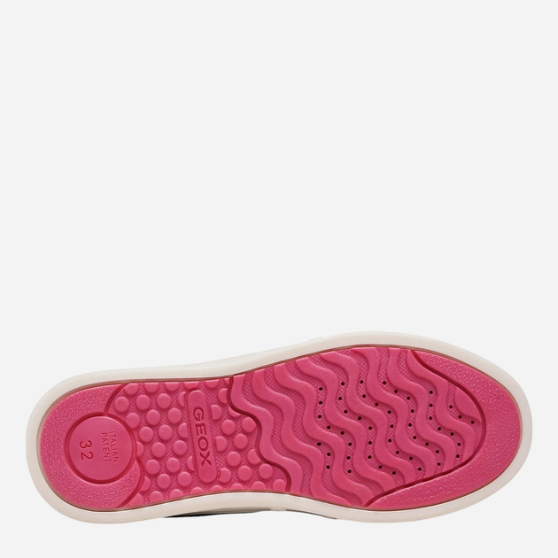 Sneakersy dziecięce dla dziewczynki świecące Geox J158WI000BC-C4002 29 Granatowe (8050036053817) - obraz 6