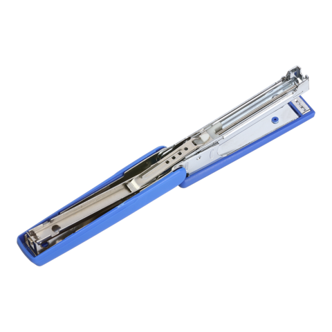 Степлер BUROMAX 15арк. №10 4128-02 RUBBER TOUCH, синій (12) /BM.4128-02/ - изображение 7
