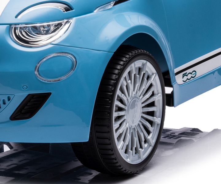 Samochód elektryczny dla dzieci Milly Mally Fiat 500e Blue 5915 (5901761129700) - obraz 5