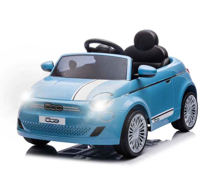 Samochód elektryczny dla dzieci Milly Mally Fiat 500e Blue 5915 (5901761129700) - obraz 9