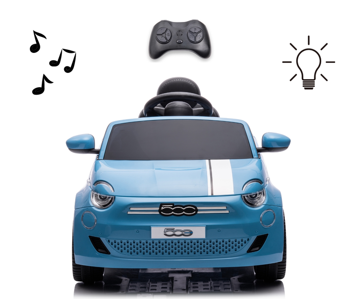 Samochód elektryczny dla dzieci Milly Mally Fiat 500e Blue 5915 (5901761129700) - obraz 10