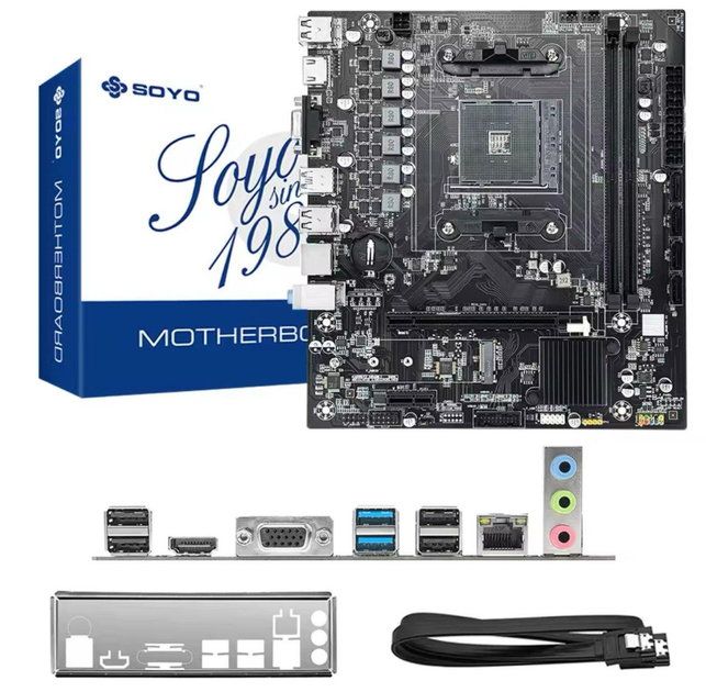 Ryzen 5 3500、PRIME B450M-A、RAM 8Gbセット Материнская плата Asus Prime B450M-A II (sAM4, AMD B450, PCI