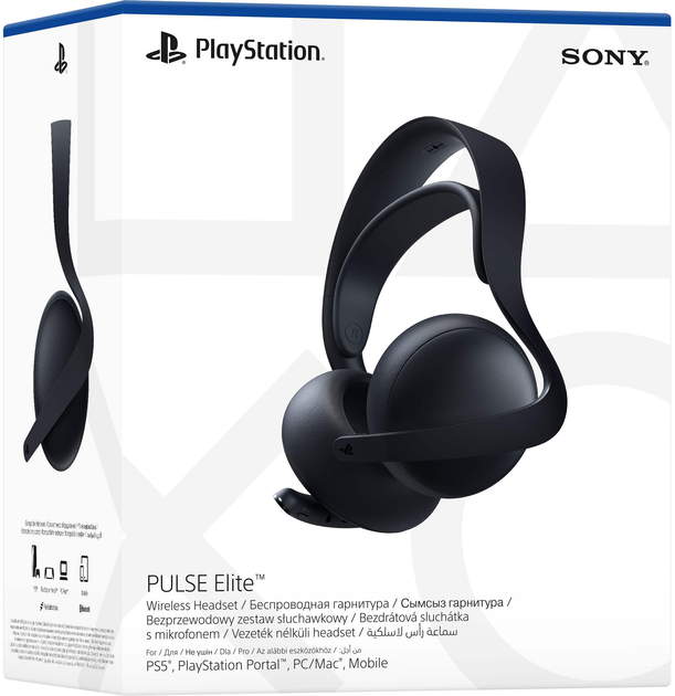 Навушники Sony PlayStation Pulse Elite Midnight Black (1000044483) - зображення 4