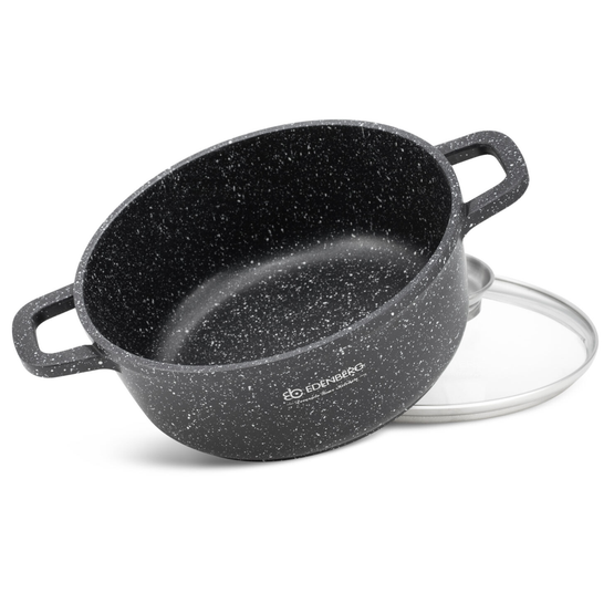Каструля зі скляною кришкою EDENBERG 4.5 л EB-8118 (1154) - Фото 4 Каструля зі скляною кришкою EDENBERG 4.5 л EB-8118 (1154) - изображение 4