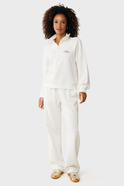 Жіноча біла спортивна кофта Honeycomb sweat Mexx S MF007501151W 