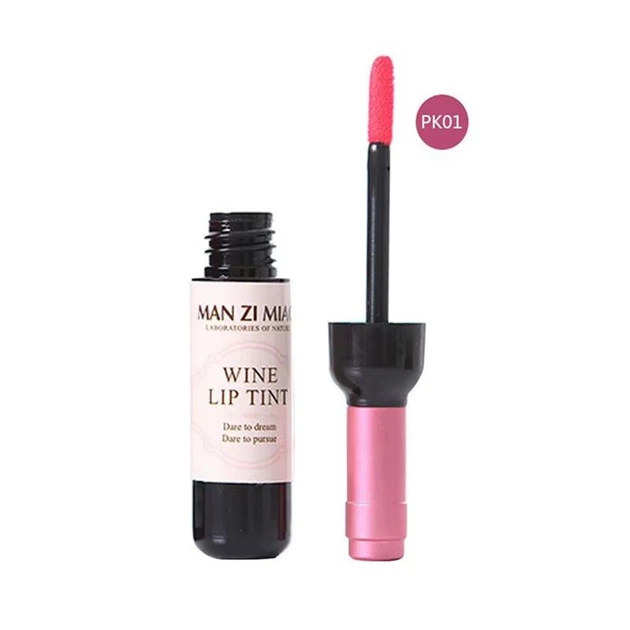 Матовый водостойкий тинт для губ MAN ZI MIAO Lovely Pinkish PK01 - изображение 6