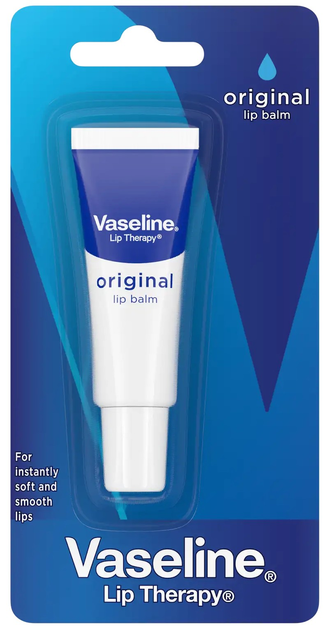 Бальзам для губ Vaseline Класичний миттєве пом'якшення та заспокоєння 10г від Rozetka на платформі USKIDKA Акція на Бальзам для губ Vaseline Класичний миттєве пом'якшення та заспокоєння 10г від Rozetka