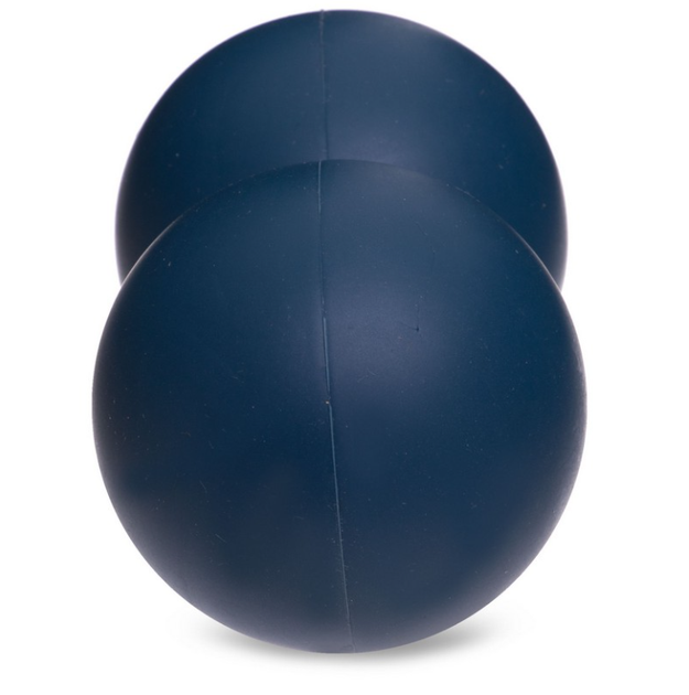 М'яч кінезіологічний двойний Duoball (міні валик) SP-Sport FI-1690 (TPR, розмір 12,5x6см, синій) - зображення 5