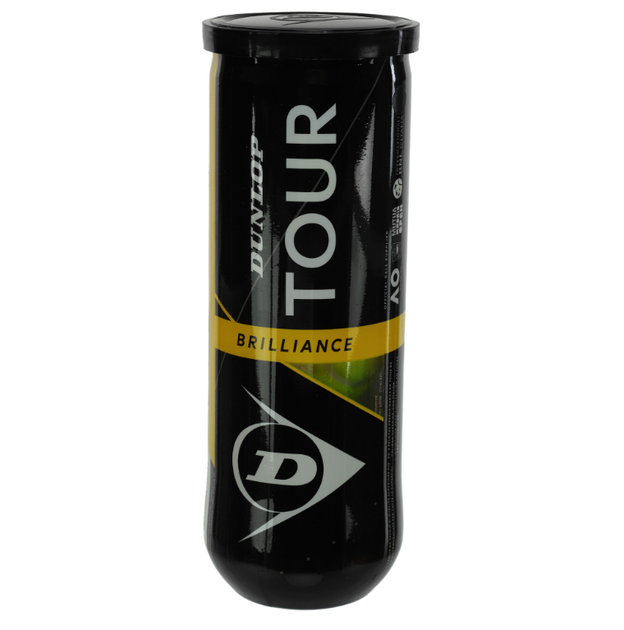 М'яч для великого тенісу DUNLOP TOUR BRILLIANCE (3шт) DL601326 (гума, повсть, у вакуумній упаковці, салатовий) - Фото 7 М'яч для великого тенісу DUNLOP TOUR BRILLIANCE (3шт) DL601326 (гума, повсть, у вакуумній упаковці, салатовий) - изображение 7