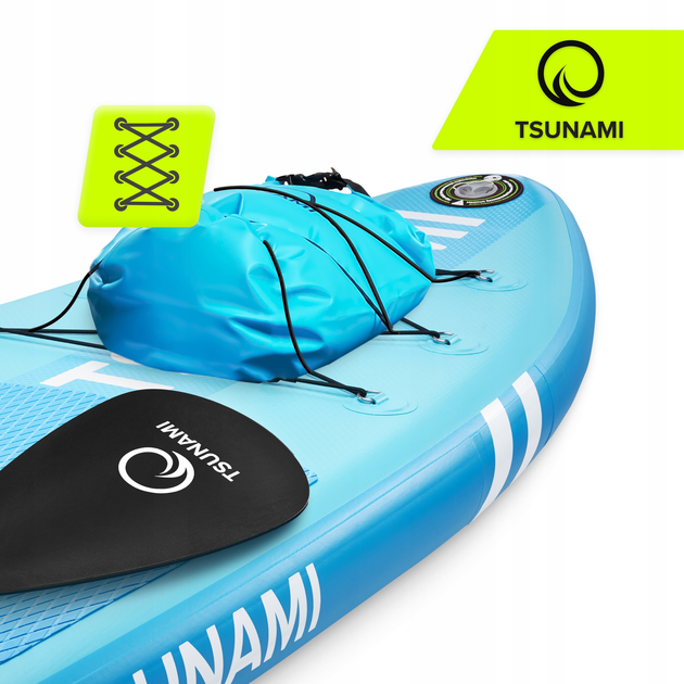 Надувна SUP дошка TSUNAMI 320 см з веслом Lagoon (P-5907739314215) - зображення 10