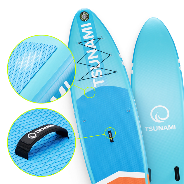 Надувна SUP дошка TSUNAMI 320 см з веслом Lagoon (P-5907739314215) - зображення 4