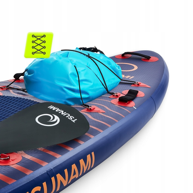 Надувна SUP дошка TSUNAMI 350 см з веслом Wave (P-5907739314246) - зображення 6