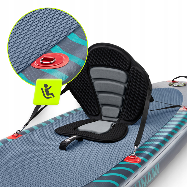 Надувна SUP дошка TSUNAMI Wave T03 350 см з веслом (P-5907739314222) - зображення 10