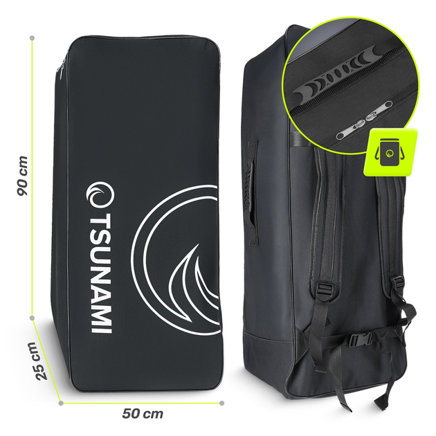 Надувна SUP дошка TSUNAMI Wave T03 350 см з веслом (P-5907739314222) - зображення 14