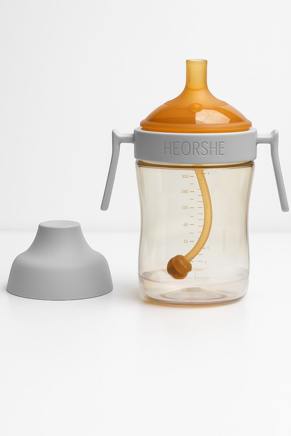 Дитячий антиколіковий поїльник HEORSHE 300 ml - зображення 8