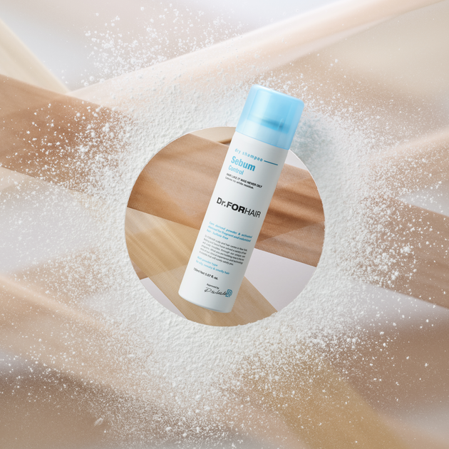 Сухий шампунь для зменшення шкірного сала Dr.FORHAIR Sebum Dry Shampoo, 150мл - Фото 4 Сухий шампунь для зменшення шкірного сала Dr.FORHAIR Sebum Dry Shampoo, 150мл - зображення 4