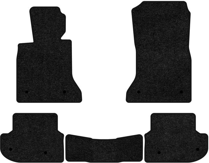 Ворсові килимки EVAtech Standard в салон авто для BMW 5 Series (F10) Mechanical seats 2010-2013 6 покоління Sedan EU Чорний кант від Rozetka на платформі USKIDKA Акція на Ворсові килимки EVAtech Standard в салон авто для BMW 5 Series (F10) Mechanical seats 2010-2013 6 покоління Sedan EU Чорний кант від Rozetka