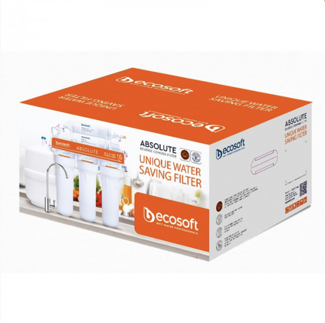 Фільтр із зворотним осмосом Ecosoft Absolute із мінералізатором (MO675MECO) - изображение 4