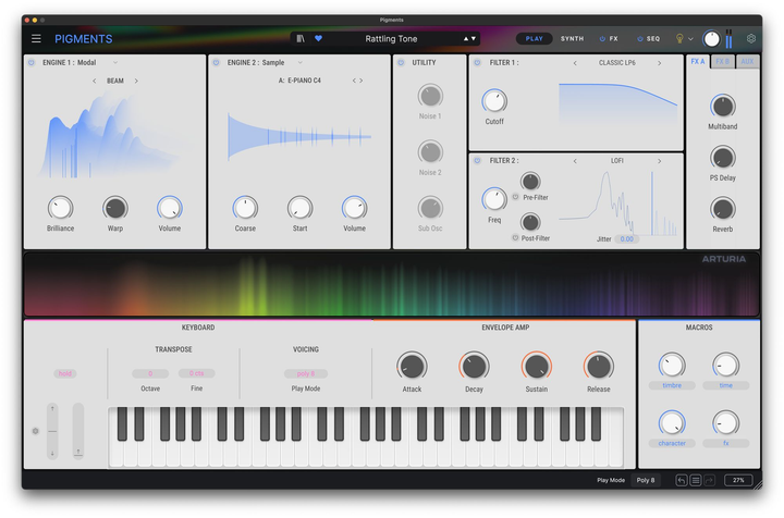 Програмне забезпечення Arturia Pigments 6 - изображение 8
