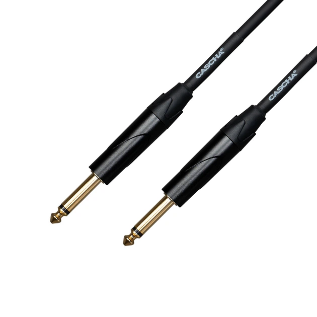 Кабель інструментальний Cascha CCA-G1BK6 (Advanced Line Guitar Cable, Black, 6 м) - зображення 2