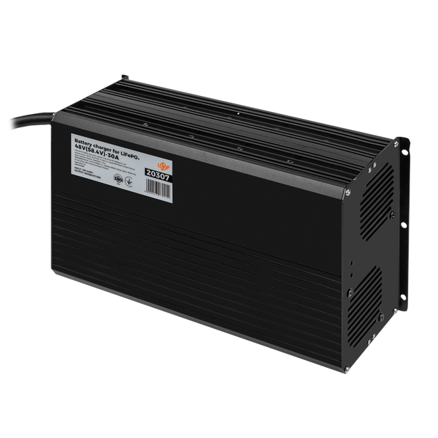 Зарядное устройство для аккумуляторов LiFePO4 48V (58.4V)-30A-1440W-LED - изображение 2