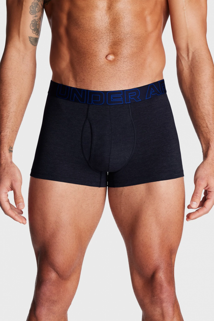 Труси боксери (3 шт) Under Armour Underwear Boxers UA PERFORMANCE COTTON - SOLID 3 3 S Різнокольорові 1383891-410 - изображение 2