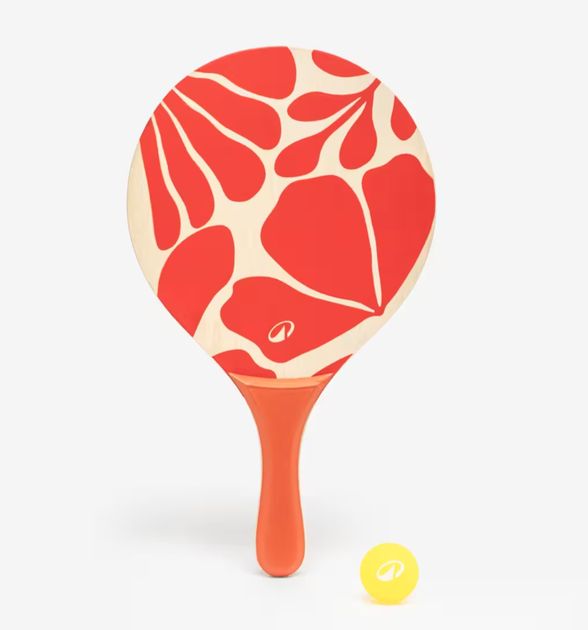 Набор для Пляжного Тенниса Sandever Woody Racket (2 Ракетки и 1 Мяч) Красный - Фото 6 Набор для Пляжного Тенниса Sandever Woody Racket (2 Ракетки и 1 Мяч) Красный - изображение 6