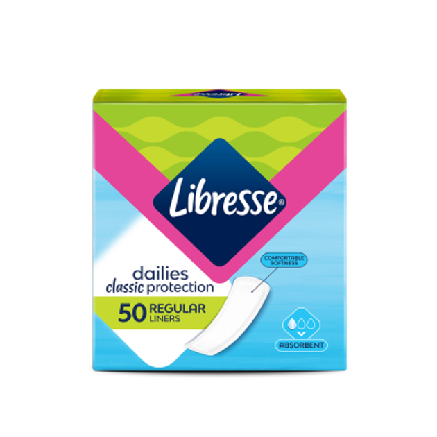 Щоденні прокладки Libresse Pantyliners Classic 50 шт (7322540157093) - зображення 2