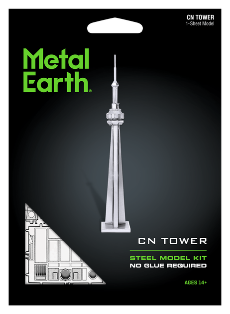 Металлический 3D конструктор "Башня CN Tower", Metal Earth, MMS058 - изображение 7
