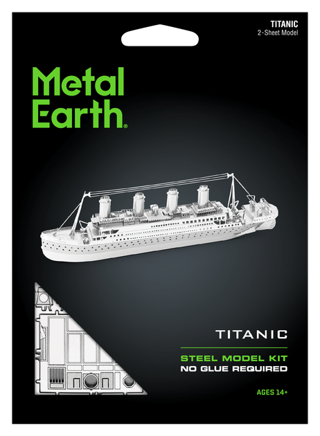 Металевий 3D конструктор "Титанік", Metal Earth, MMS030 - зображення 7