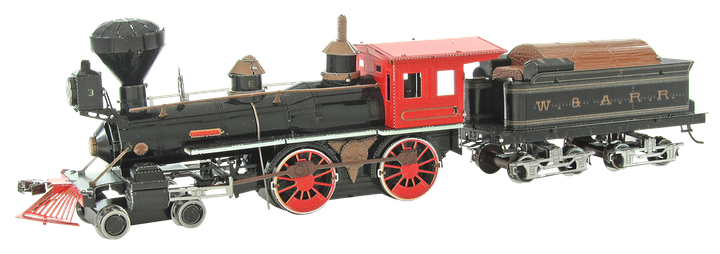 Металлический 3D конструктор "Wild West 4-4-0 Locomotive" - Фото 1 Металлический 3D конструктор "Wild West 4-4-0 Locomotive" - изображение 1