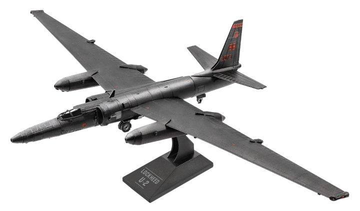 Металевий 3D конструктор "Американський літак-розвідник U-2 Dragon Lady" - Фото 1 Металевий 3D конструктор "Американський літак-розвідник U-2 Dragon Lady" - зображення 1