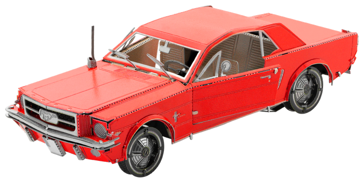 Металлический 3D конструктор Metal Earth "1965 Ford Mustang Coupe Red" (MMS056C) - Фото 1 Металлический 3D конструктор Metal Earth "1965 Ford Mustang Coupe Red" (MMS056C) - изображение 1