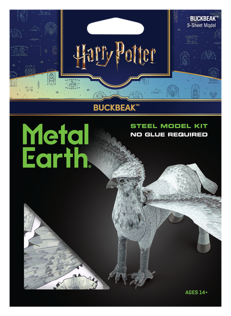 Металлический 3D конструктор Fascinations Metal Earth Клювокрыл Harry Potter (MMS452) - Фото 7 Металлический 3D конструктор Fascinations Metal Earth Клювокрыл Harry Potter (MMS452) - изображение 7