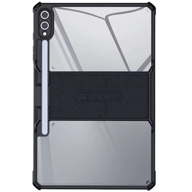 TPU+PC чехол Xundd Stand c усиленными углами для Samsung Galaxy Tab S10+ / S9+ (12.4") Черный - изображение 3