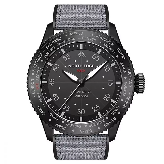 Механические Часы NORTH EDGE MACH Black - изображение 2
